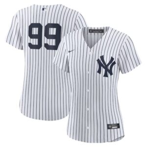 686312db47b66_1 Women's New York Yankees #99 Aaron Judge White Home Replica Player Jersey