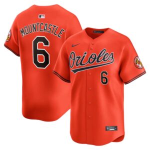 686312e688013_1 Men's Baltimore Orioles #6 Ryan Mountcastle Orange Cool Base Stitched Baseball Jersey
