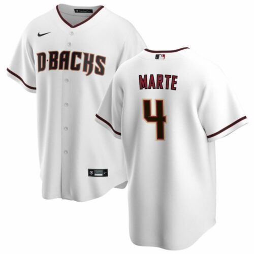 686313af421ab_1 Men's Arizona Diamondbacks #4 Ketel Marte White Cool Base Stitched Jersey