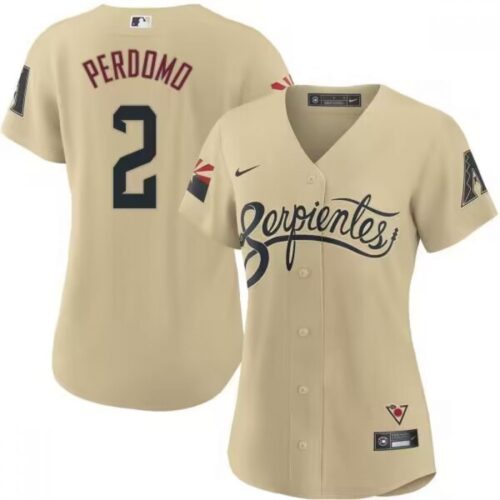 686313c246e28_1 Women's Arizona Diamondbacks #2 Geraldo Perdomo 2021 Cream City Connect Stitched Baseball Jersey(Run Small)