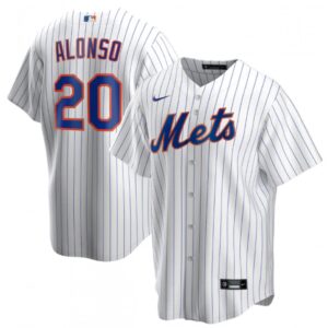 6863144f7483f_1 Men's New York Mets #20 Pete Alonso White Cool Base Stitched MLB Jersey