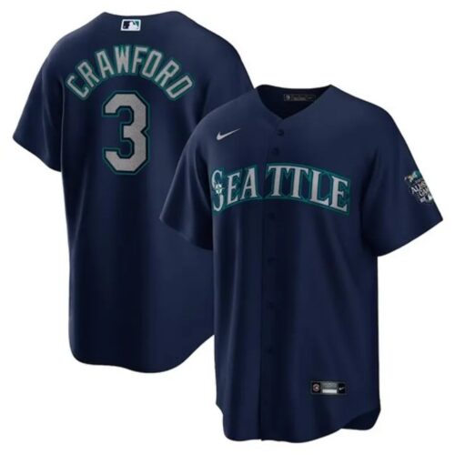 6863151edd0ae_1 Men's Seattle Mariners #3 J.P. Crawford Nike Navy Home Replica Jersey