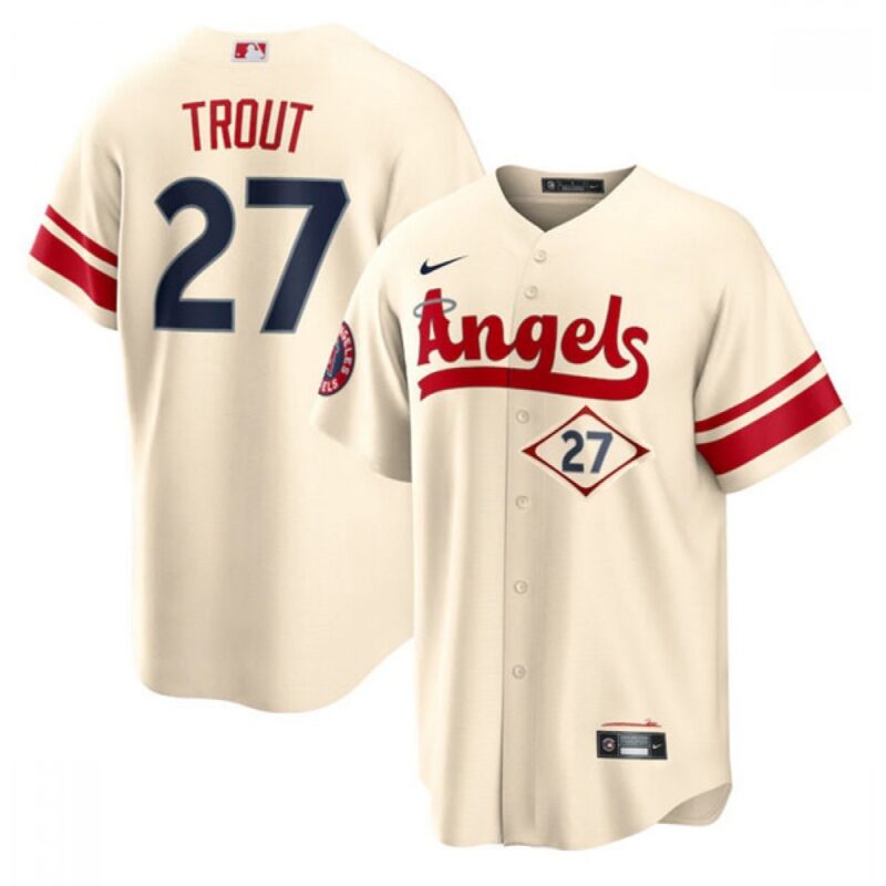6863152e6d310_1 Men's Los Angeles Angels #27 Mike Trout 2022 Cream City Connect Cool Base Stitched Jersey