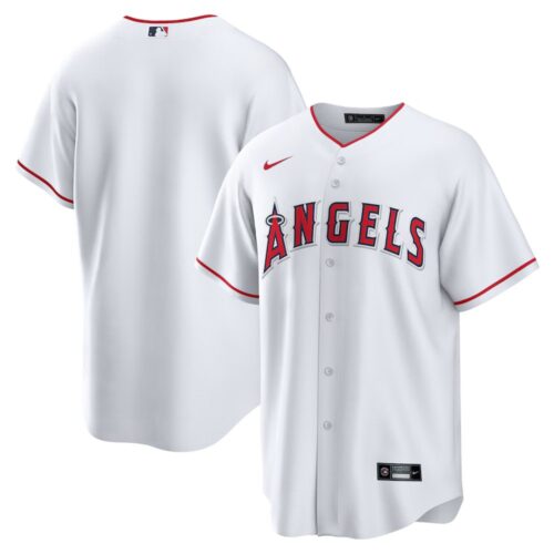 6863157d7d747_1 Men's Los Angeles Angels Nike White Home Replica Team Jersey