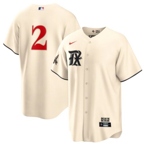 6863158e80ca3_1 Men's Texas Rangers #2 Marcus Semien Cream 2023 City Connect Stitched Baseball Jersey