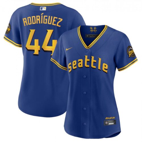 686315cff1599_1 Women's Seattle Mariners #44 Julio Rodriguez Royal 2023 City Connect Stitched Baseball Jersey(Run Small)
