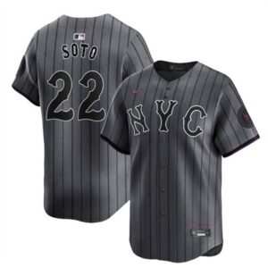 686316c4a1aaa_1 Men's New York Mets #22 Juan Soto Graphite 2024 City Connect Limited Stitched Baseball Jersey
