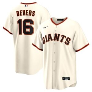 68631701887c6_1 Men's San Francisco Giants #16 Rafael Devers Nike White Home Replica Player Jersey