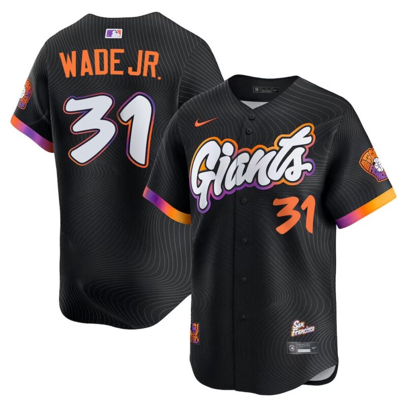 6863170d9f784_1 Men's San Francisco Giants #31 LaMonte Wade Jr. Nike Anthracite 2025 City Connect Limited Jersey