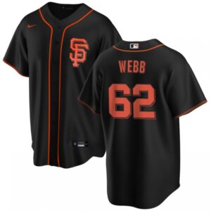 686317181d197_1 Men's San Francisco Giants #62 Logan Webb Black Cool Base Stitched Jersey
