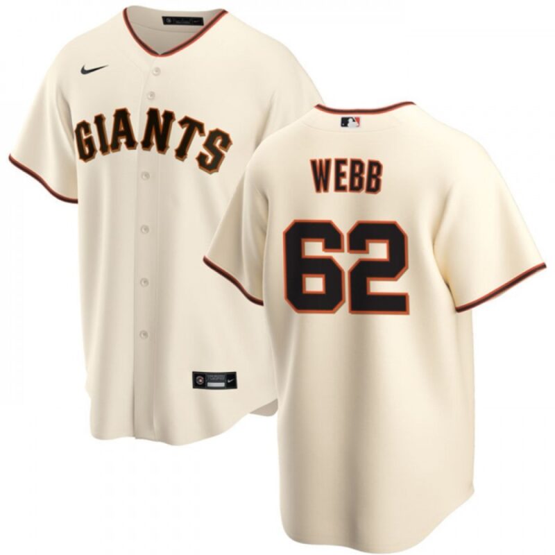 6863171b17940_1 Men's San Francisco Giants #62 Logan Webb Cream Cool Base Stitched Jersey
