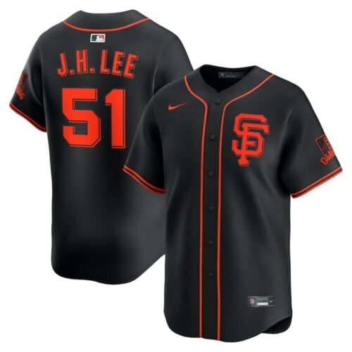 6863172448bc8_1 Men's San Francisco Giants #51 Jung Hoo Lee Nike Black Alternate Limited Player Jersey