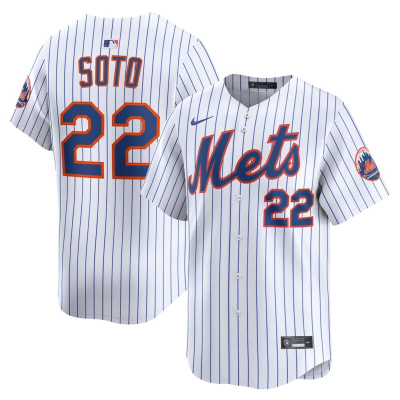 686318805a2c4_1 Men's New York Mets #22 Juan Soto White Home Limited Player Jersey