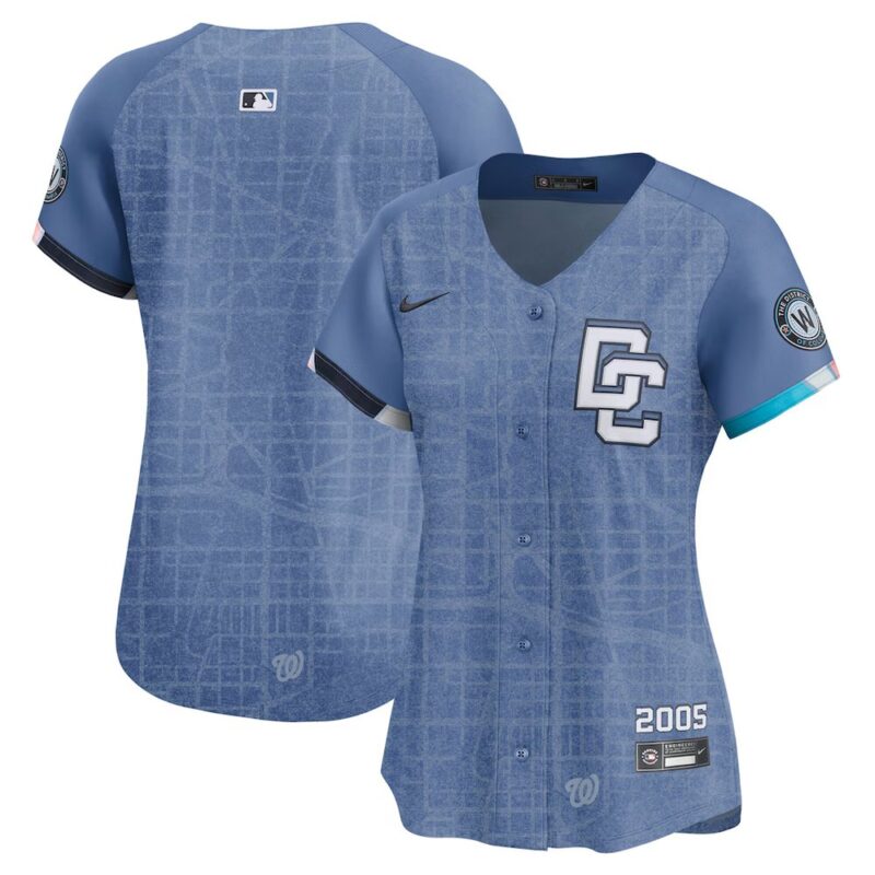 6863193075fab_1 Women's Washington Nationals Nike Blue 2025 City Connect Limited Jersey