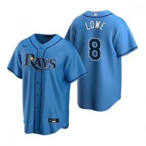 6863194fc1298_1 Men's Tampa Bay Rays #8 Brandon Lowe Light Blue Cool Base Stitched Baseball Jersey