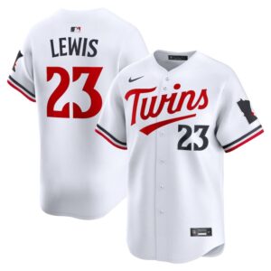 686319615f2f9_1 Men's Minnesota Twins #23 Royce Lewis Nike White Home Limited Player Jersey
