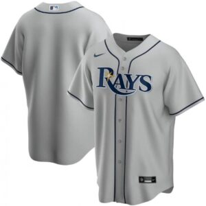 686319abce1bf_1 Men's Tampa Bay Rays Blank Grey Cool Base Stitched Jersey