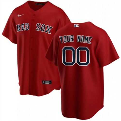 68631a939ec5c_1 Men's Boston Red Sox Customized Stitched MLB Jersey