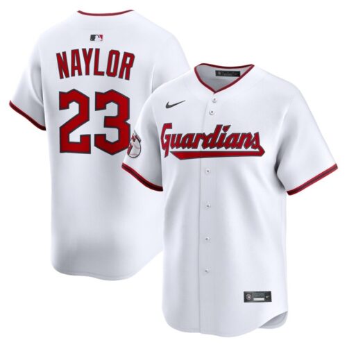 68631accd24a2_1 Men's Cleveland Guardians #23 Bo Naylor White Home Limited Player Jersey
