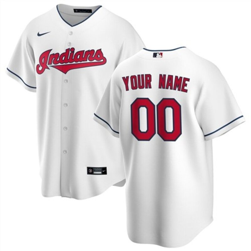 68631afd6c99f_1 Men's Cleveland indians Customized Stitched MLB Jersey