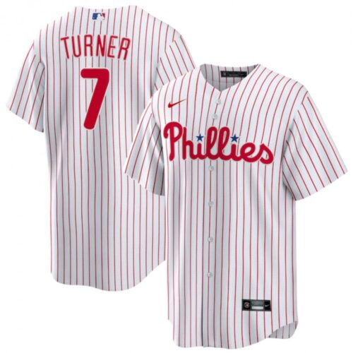 68631b5fa94a6_1 Men's Philadelphia Phillies #7 Trea Turner White Cool Base Stitched Baseball Jersey