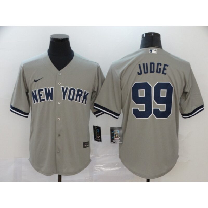 68631f0e6b6f9_1 Men's New York Yankees #99 Aaron Judge Grey Cool Base Stitched MLB Jersey