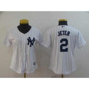 68631f287f499_1 Women's New York Yankees #2 Derek Jeter White Cool Base Stitched MLB Jersey(Run Small)