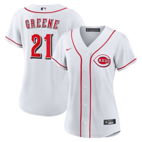 68631f8b1b590_1 Women's Cincinnati Reds #21 Hunter Greene Nike White Home Replica Jersey