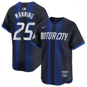 68631ff4d98a4_1 Men's Detroit Tigers #25 Matt Manning 2024 Navy City Connect Cool Base Limited Stitched Jersey