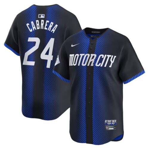6863211c2ea41_1 Men's Detroit Tigers #24 Miguel Cabrera Navy 2024 City Connect Limited Jersey