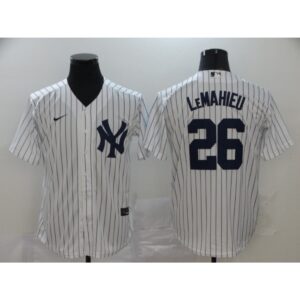 6863213386505_1 Men's New York Yankees #26 DJ LeMahieu White Cool Base Stitched MLB Jersey