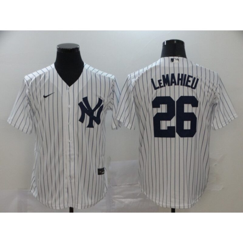 6863213386505_1 Men's New York Yankees #26 DJ LeMahieu White Cool Base Stitched MLB Jersey
