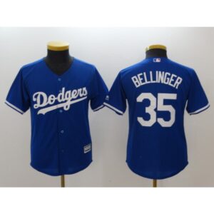 6863214228a81_1 Youth Los Angeles Dodgers #35 Cody Bellinger Blue Cool Base Stitched MLB Jersey