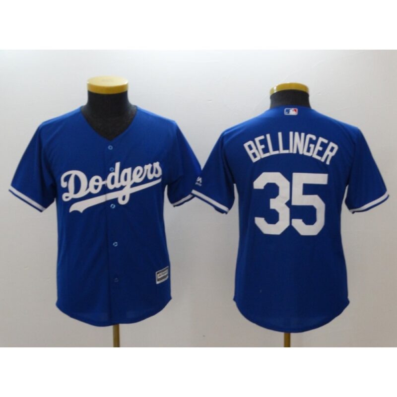 6863214228a81_1 Youth Los Angeles Dodgers #35 Cody Bellinger Blue Cool Base Stitched MLB Jersey