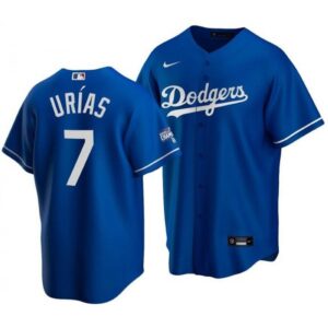 686321657bd64_1 Youth Los Angeles Dodgers #7 Julio Urias Blue 2020 World Series Champions Home Patch Stitched Baseball Jersey