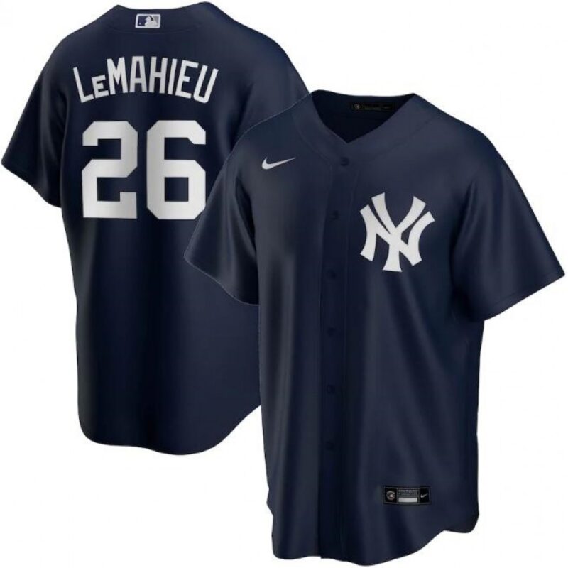 6863216ad3c3e_1 Men's New York Yankees #26 DJ LeMahieu Navy Cool Base Stitched Jersey