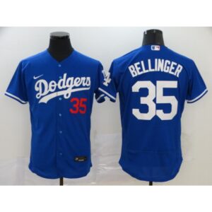 68632173d09ca_1 Men's Los Angeles Dodgers #35 Cody Bellinger Blue Flex Base Stitched MLB Jersey