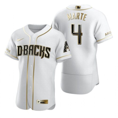 686321c8a8e30_1 Men's Arizona Diamondbacks #4 Ketel Marte 2020 White Golden Flex Base Stitched MLB Jersey