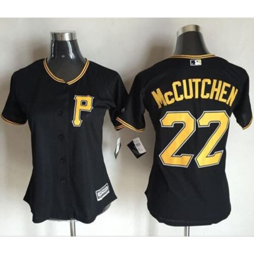 6863228fb9009_1 Pirates #22 Andrew McCutchen Black Women's Alternate Stitched MLB Jersey