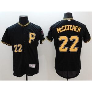 686322a79e53f_1 Pirates #22 Andrew McCutchen Black Flexbase Authentic Collection Stitched MLB Jersey