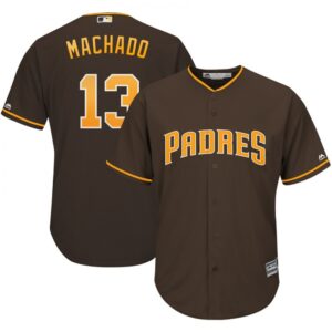 686322e444fa0_1 Men's San Diego Padres #13 Manny Machado Coffee Cool Base Stitched MLB Jersey