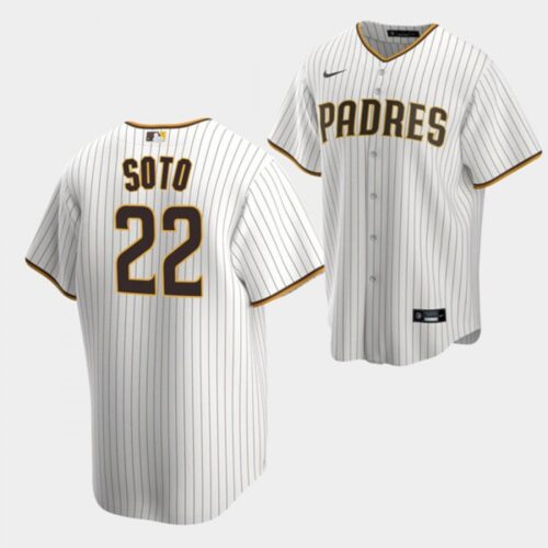 68632314b8ffb_1 Men's San Diego Padres #22 Juan Soto White Cool Base Stitched Baseball Jersey