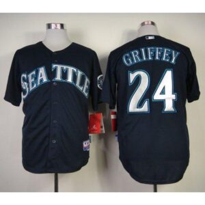 686323a7d14e7_1 Mariners #24 Ken Griffey Stitched Navy Blue MLB Jersey