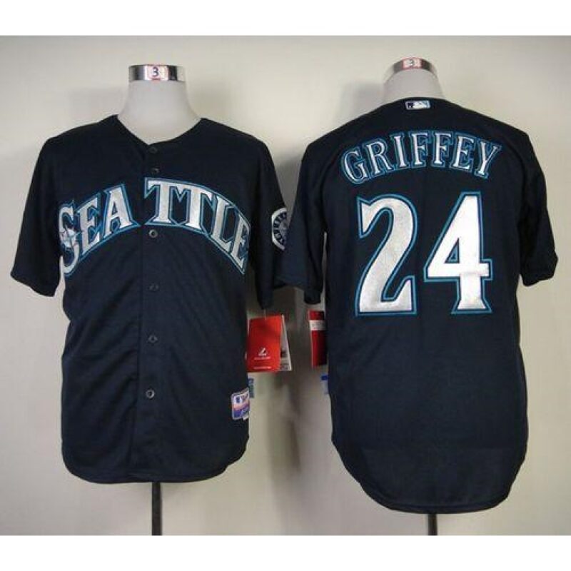 686323a7d14e7_1 Mariners #24 Ken Griffey Stitched Navy Blue MLB Jersey