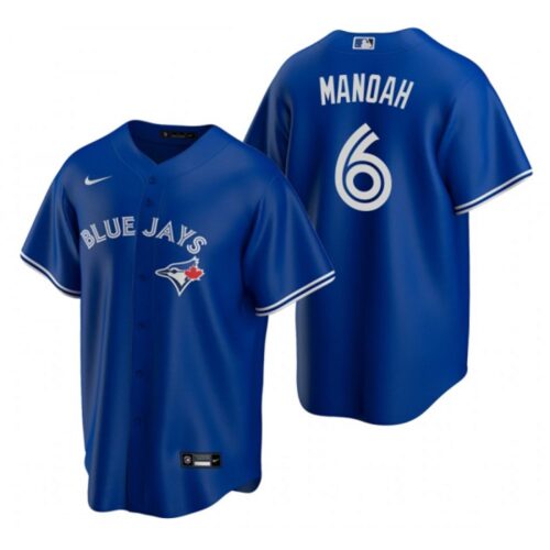 6863244788552_1 Men's Toronto Blue Jays #6 Alek Manoah Royal Cool Base Stitched Jersey