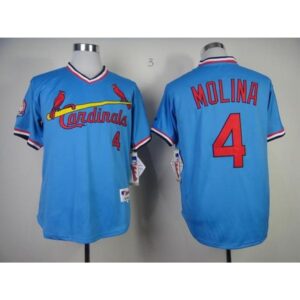 68632477c4548_1 Cardinals #4 Yadier Molina Blue 1982 Turn Back The Clock Stitched MLB Jersey