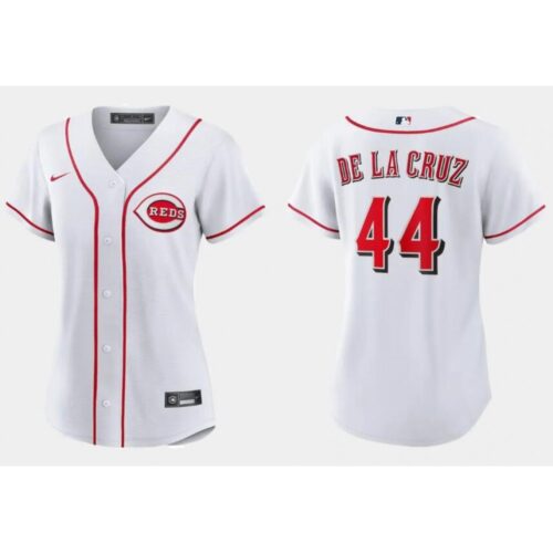 686325fa9eb40_1 Women's Cincinnati Reds #44 Elly De La Cruz White Stitched Baseball Jersey(Run Small)