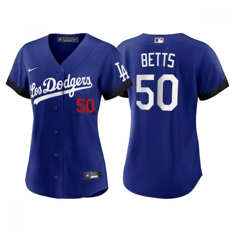 686328f3438a6_1 Women's Los Angeles Dodgers #50 Mookie Betts 2021 Royal City Connect Cool Base Stitched Baseball Jersey(Run Small)
