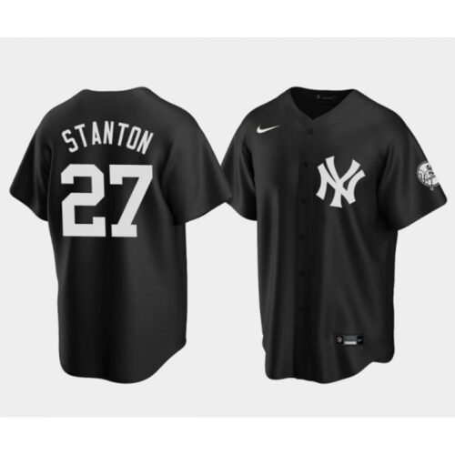 686329254ca17_1 Men's New York Yankees #27 Giancarlo Stanton Black Cool Base Stitched Jersey