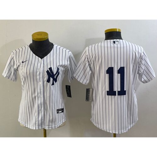 686329415cc76_1 Women's New York Yankees #11 Anthony Volpe White Cool Base Stitched Jersey(Run Small)